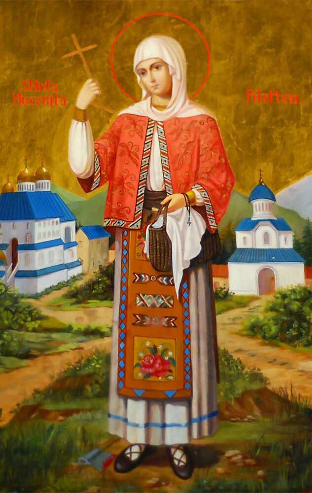 Sfânta Muceniță Filofteia — Copilă, Muceniță și Ocrotitoare a Celor Nevoiași
